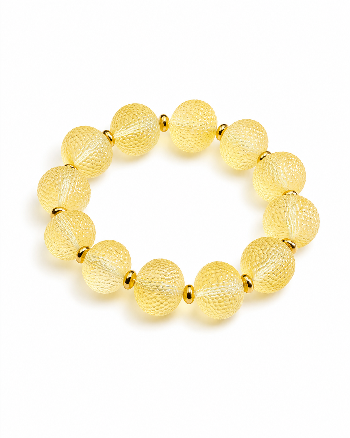 Aglaia Baltic amber bracelet in lemon yellow amber — handcrafted in Lithuania by AMBER999 — Baltijos gintaro papuošalai, rankų darbas Lietuvoje